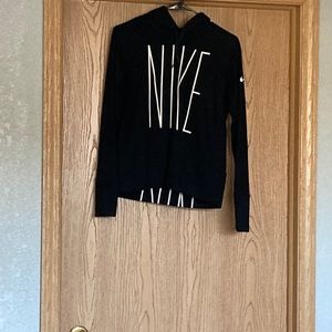 Small black Nike Hoodie